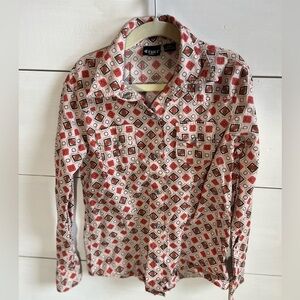 Cruel Girl Cowgirl Button Up Shirt